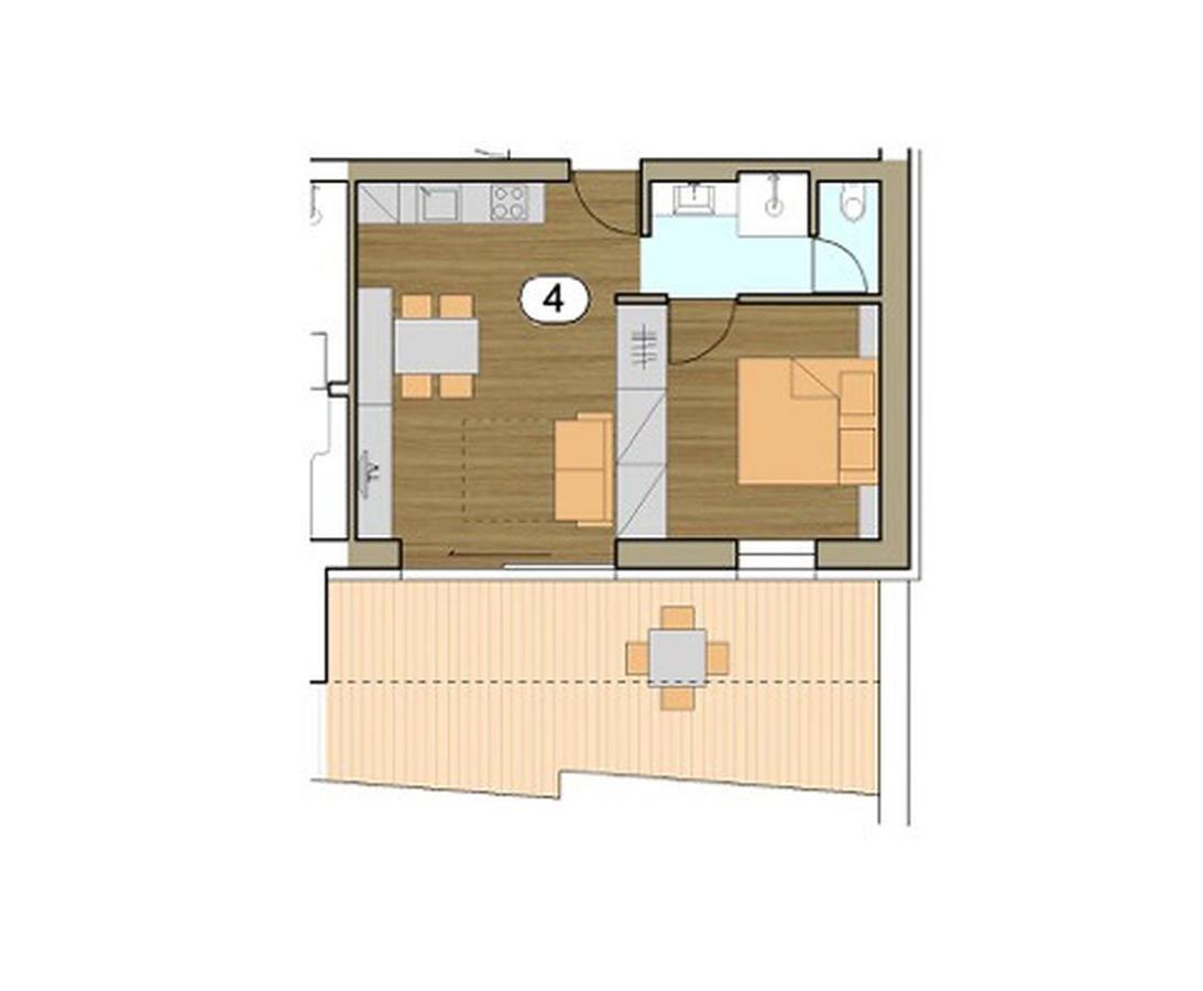 Langstein Wohnung Golden Coldrano Dış mekan fotoğraf